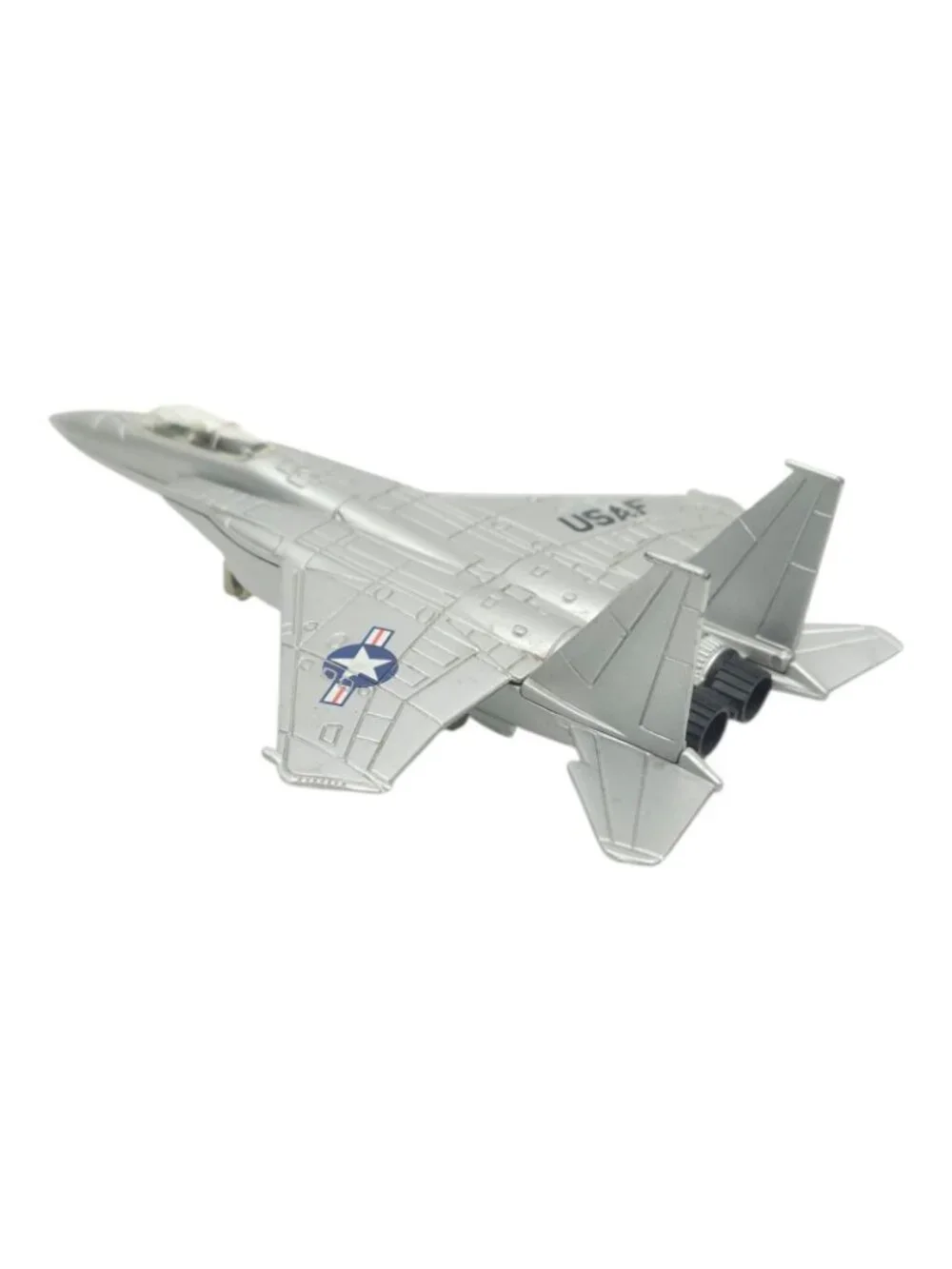 ERTL USAF F-15 Eagle Diecast Fighter Jet Airplane Vintage Military Model Toy